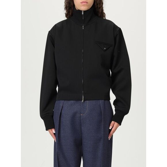 Bottega Veneta Jacket Woman Black - Picture 1 of 4